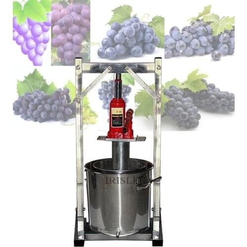 Wholesale price cheap Manual juice pressing machine/Home stainless steel juicer self-brewing grape wine press machine