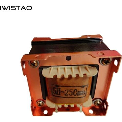 IWISTAO Tube Amp Choke Coil 5H 250mA Japanes Z11 Annealed Silicon Steel Sheets EI66 Amplifier Filter British bracket DIY