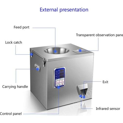 Intelligent Tea Packing Machine Automatic Filling machine Multi-functional Spiral Filling Machine Smart Black Tea Filler