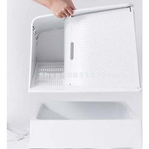 Cat Litter Basin Large Fully Enclosed Cat Litter Basin Electric Automatic Deodorization Cat Toilet Anti Splash Kitten Supp