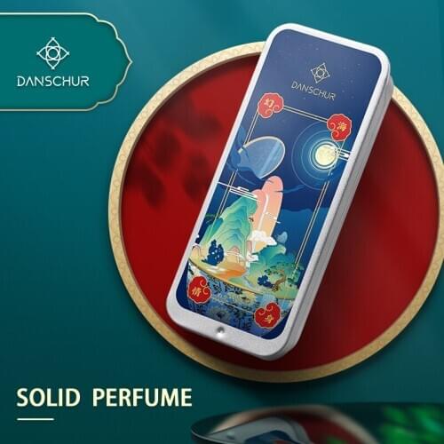 1PC Portable Case Solid Perfume Fragrances Women Men Solid Balm Soft Long Lasting Aroma Deodorant Fragrance Body Antiperspirant