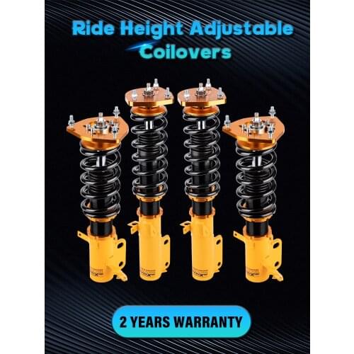 24 Ways Adjustable Damper Coilover Spring For Toyota Corolla E90 E100 E110 AE100 1988-1999