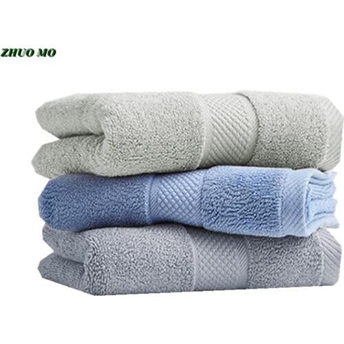 3pcs 34*78cm large cotton face towels for adults Hotel towels bathroom decoration Couple wedding gift home Quick drying towel