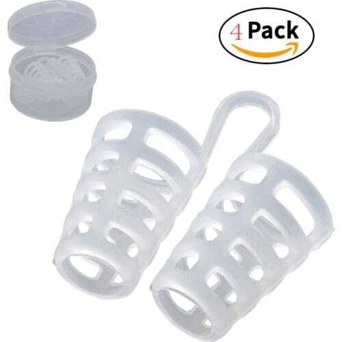 4pcs/set Anti Snoring device Solution Snore Stopper Nose Vents Sleep Aid Devices Scientifically Designed to Stop Snoring