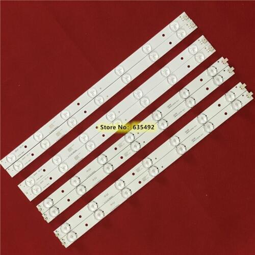 8PCS LED backlight strip bar 14 lamp for 180-W00-390000H IC-B-HWT39D060L IC-B-HWT39D060R V390HJ1-P02 T390HVN01.0