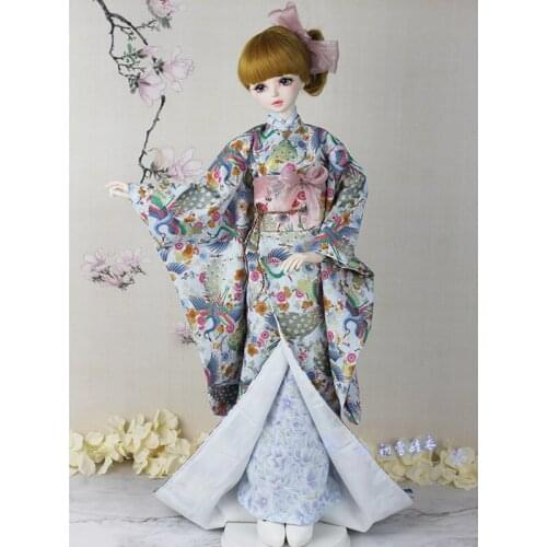 1/4 1/3 scale BJD Accessories doll clothing Japanese kimono yukata for BJD/SD MSD,not include doll, shoes,wig and other E2482