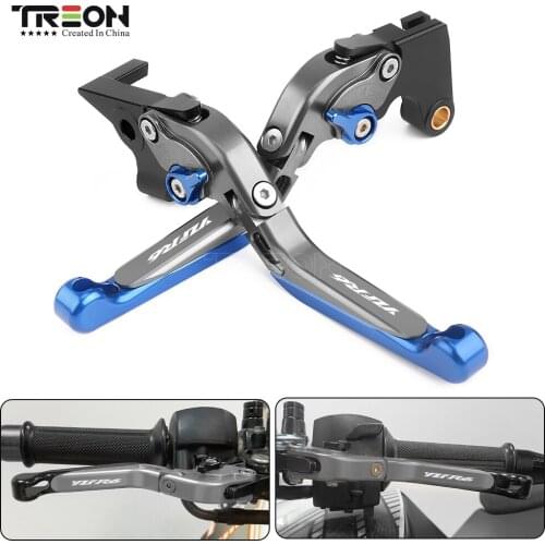 Motorcycles CNC Aluminum Adjustable Levers for Yamaha Yzf R6 1999-2001 2002 2003 2004 Folding Extendable Brake Clutch Levers