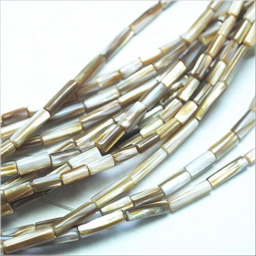 Natural shell beads drum shape 4x7mm 5x8mm 4x14mm shell strings mother of pearl loose beads water shell