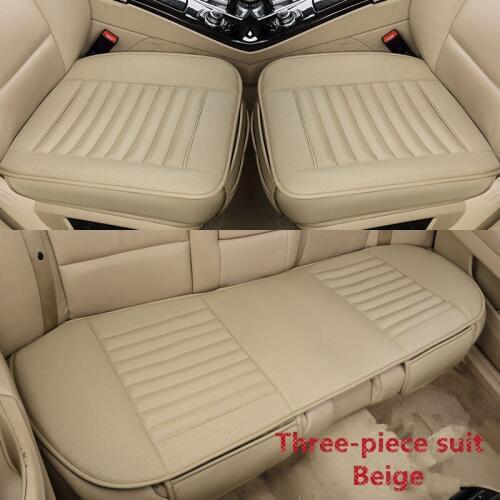 Car Seat Cushion pu leather Automobile Seat Cover Five-seater Car Chair Covers Front Rear Protective Case