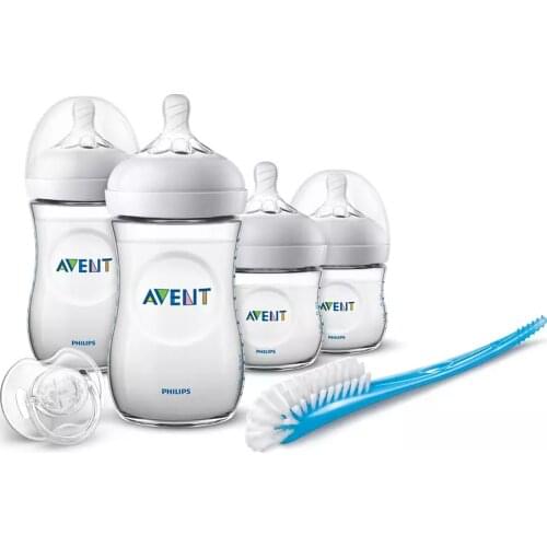 Philips Avent Natural Glass Baby Bottle 240 ml 120 ml wholesale unbreakable glass natural bottle starter pack newborn Bpa