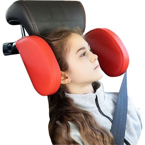 Car headrest seat side recline child pillow cervical spine pillow memory foam travel sleep U-shaped neck pillow