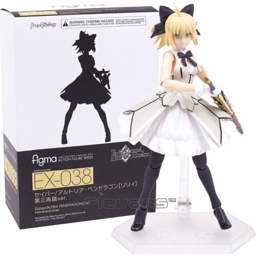 Fate Grand Order figma EX-038 Saber Lily Altria Pendragon Action Figure Collectible Model Toy