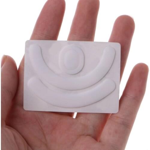 1 Pack Esports Tiger Gaming ICE Version Mouse Skates Mouse Feet for logitech G403/ G603/ G703 Mouse White Glides Curve Edge