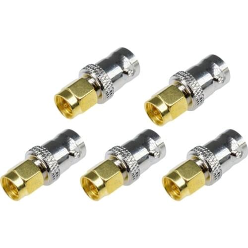 RF Coax Coaxial SMA Male Plug to BNC Female M/F Radio Antenna Connector Adapter Diy Electronic