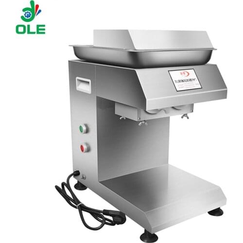 SUS 304 Commercial Meat Slicers Machine Fresh Cooked Meat Shredding Machine