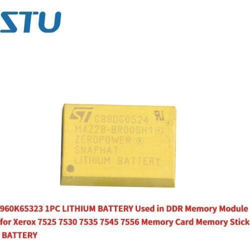 960K65323 1PC LITHIUM BATTERY Used in DDR Memory Module for Xerox 7525 7530 7535 7545 7556 Memory Card Memory Stick BATTERY