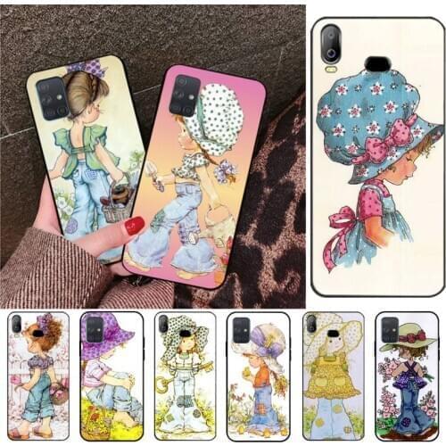 Cartoon girl Sarah Kay Phone Case For Samsung Galaxy A21S A01 A11 A31 A81 A10 A20E A30 A40 A50 A70 A80 A71 A51