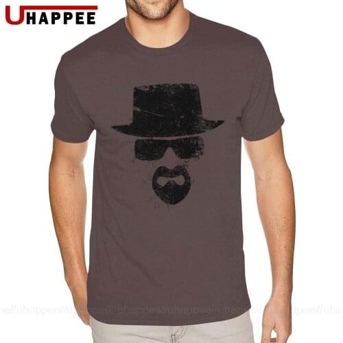 High Quality Heisenberg Breaking Bad Tee Shirt Men Basic Style Short Sleeve O Neck Tshirt Men Luxury Brand Discount Clothing