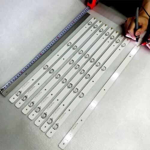 New Kit) 9 PCS SVH480A08 4LED REV02 480mm LED backlight strip for 48 inch TV LED48EC520UA LED48K300U
