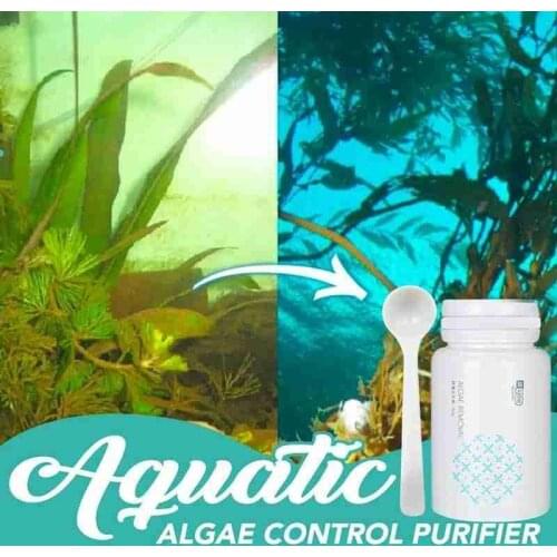 Purification Water Aquarium Accessories Aquarium Cleaner Aquarium High Algae Algaecide Fast Control Aquatic Effective Deter A6X6