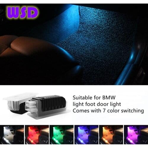 Ambient light, seven-color door light, foot light, suitable for BMW, G20/F32/G30/F25/F26/F15, original installation