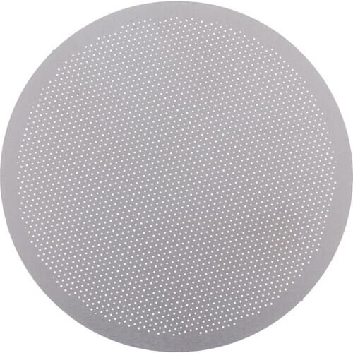 1 Pcs Of Stainless Steel Disc Metal Ultra Thin Filter Mesh Reusable For Aeropress Coffee Maker Kitchen Coffee Accessories