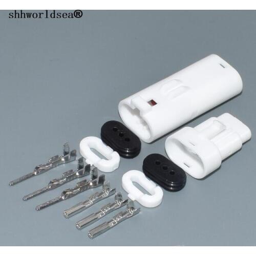 Shhworldsea 3pin 1.2mm male female auto wire harness plug automotive cable wiring harness connector 7123-1835 7222-1835