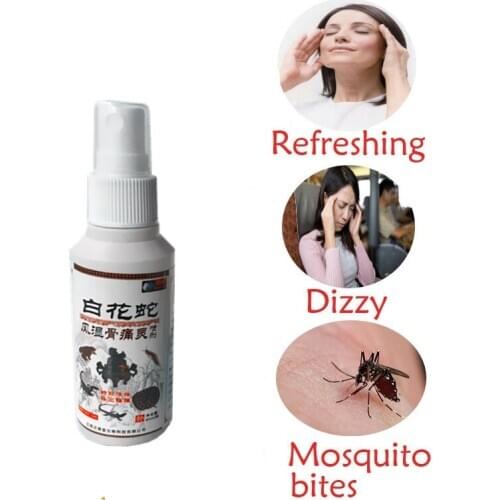 For all kinds of pain Recovery Health Medical Snake Venom Sprays Far-infrared Treat Neck pain Spondylosis Massage Essential Oil