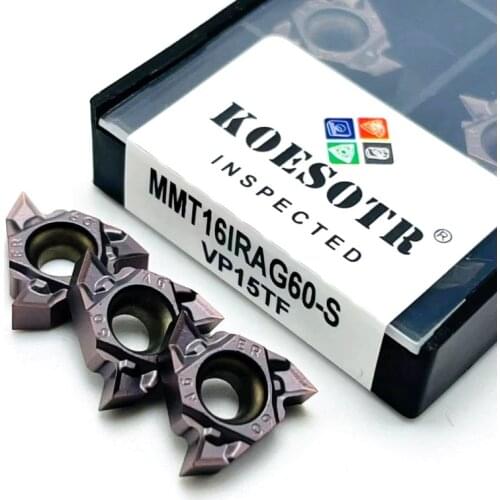 MMT16IR AG60-S VP15TF UE6020 US735 pressed thread tool carbide tool metal turning tools 16 IR AG60 UE6020 cutting tool