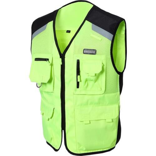 NEW NERVE Motocross Off-Road Jaqueta Oxford VEST mesh design summer style Motorcycle Racing Moto VEST, Reflective nigh using