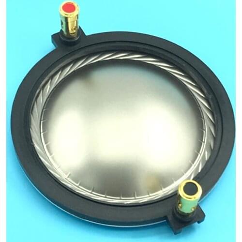 1pcs 75mm or 74.46mm For B&C DE800 replacement 8ohm CCAR FLAT WIRE titanium diaphragm