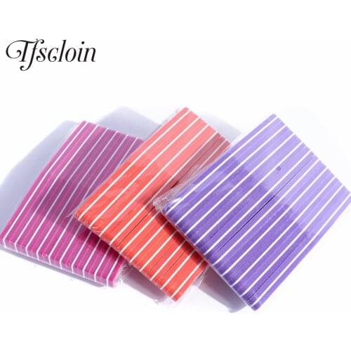 10pcs Nail Files Sanding Polishing Trimmer Buffer Double-side Professional Nail Art Manicure Tools Sponge Grit Sand Block