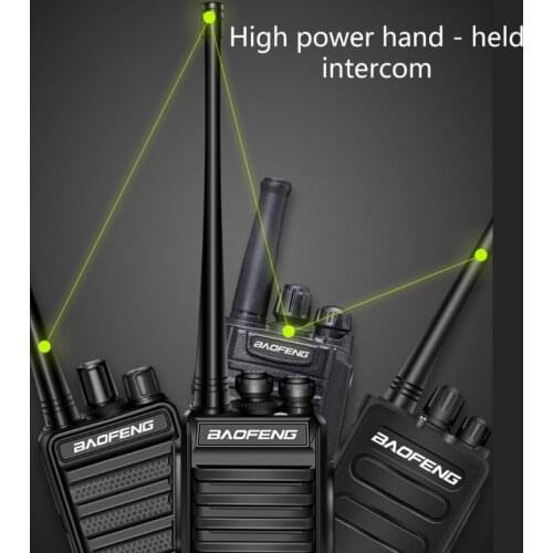 2020 High Power Upgrade Bao feng BF-858 Waterproof Walkie Talkie Two Way Radio