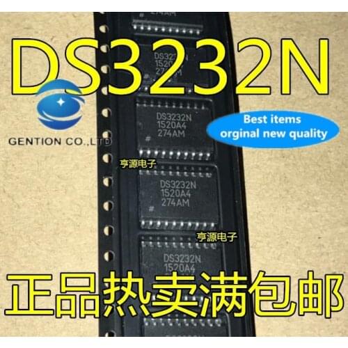 5PCS DS3232N SN DS3232SN#T&R SOP20 DS3232MZ+TRL DS3232M SOP8 in stock 100% new and original