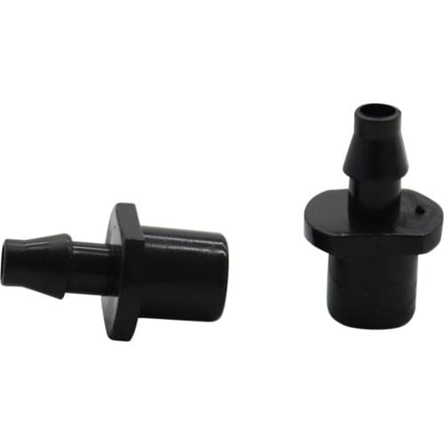 Inner 6mm to 4mm Barb Straight connector Atomizing Nozzle Connectors Garden Accessories Irrigation Fitting 60 Pcs