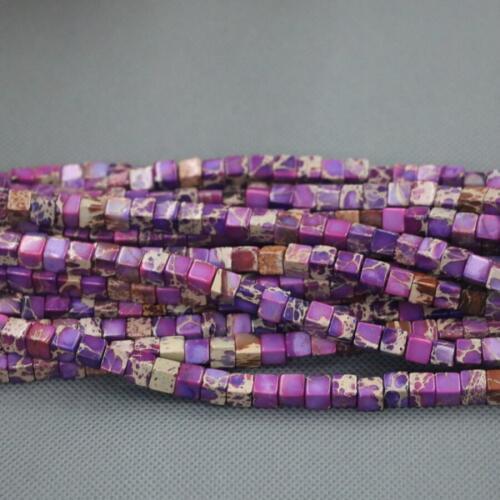 6mm Cingesto Natural Purple Jaspers GemsStone Beads for Jewelry Making, 2Strands Women Fashion Necklace DIY Fashion Accessories