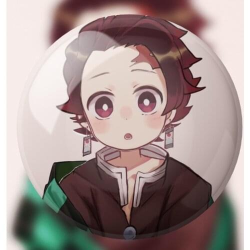 Demon Slayer Kimetsu No Yaiba Badges Japan Anime Accessories Brooches Accessories Decoration Childrens Gifts Boy Cute Girl