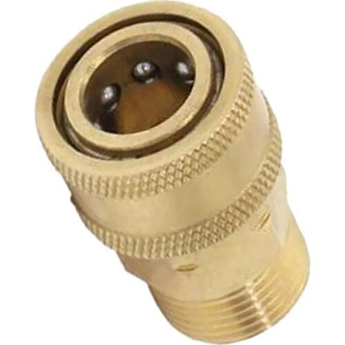 Quick Connector,Pressure Washer Adapter, Fitting for High Pressure Washer Hose (M22 Female to 1/4 Male)