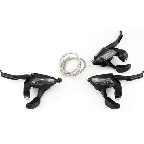 EF500 Trigger Shifter Single 3/7/8 Left Speed Corrosion Resistant ABS Sensitive Derailleur Bike Brake for MTB