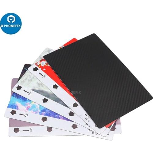 Flexible Hydrogel Film Screen Protector Cut Sticker Mobile Phone Front Glass Protective Film For FX-866 Screen Cutting Machine