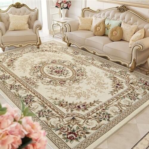 Large Size 240x330cm Classical Europe Carpets for Home Living Room Thick Polypropylene Rug Parlor Persian Carpet For Bedroom Mat