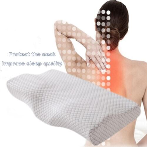 LISM Orthopedic Memory Pillow for neck pain & neck protection Slow Rebound Memory Foam Pillow Health Care Cervical Neck Pillow