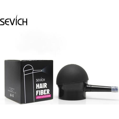 Nozzle Spray Applicator Pump Tool and Sevich Easy Usage Hair Building Fiber Powders New Package for T-27.5g Bottle 12g 25g