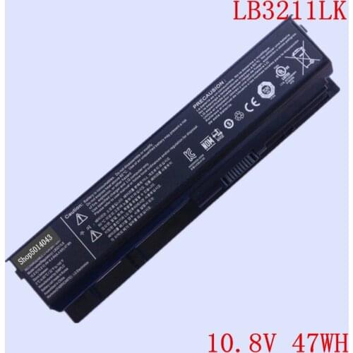 New Original Laptop replacement Li-ion Battery LB3211LK LB6211LK for LG Xnote P430 P530 series 10.8V 47WH 4400mAh