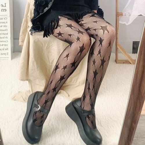New Collant Women Tights Hollow Out Sexy Pantyhose Female Mesh Black Tights Women Stockings Slim Fishnet Stockings Club Party