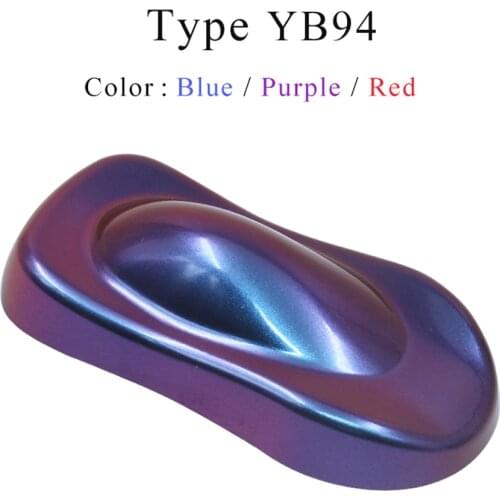 YB94 Chameleon Pigments Powder Coating Dye for Automotive Paint Decoration Arts Nail Plastic 10g Painting Supplies Acrylic Paint