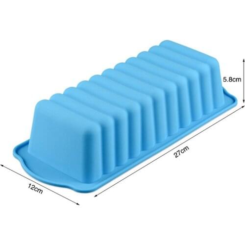 Rectangular Shape Silicone Cake Mold Toast Mold Bread Mould Baking Tools Kitchen Bakeware Supplies