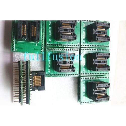 SSOP34-DIP Programming Adapter OTS-34-0.65-01 SSOP34P 0.65mm Pitch Enplas IC Test Socket and Burn in Socket