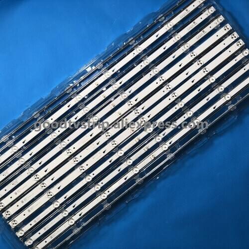 15 PCS/lot 8LED 755mm LED backlight strip for TCL 43L1600C 43L2600C 43L26CMC L43E9600 L43E9600 JL.D43081330-140FS-M E469119