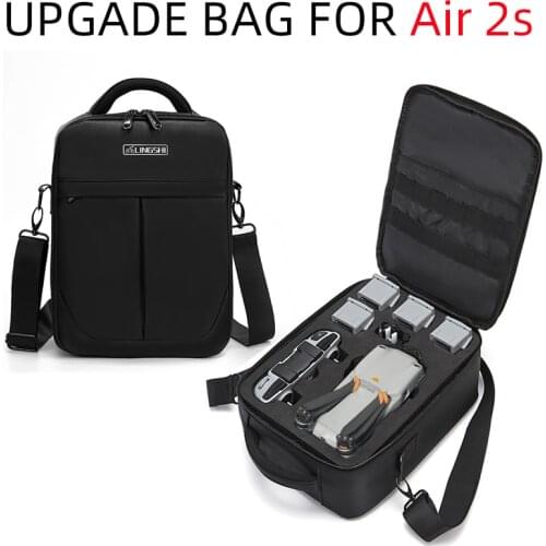 Ugrade High Capacity DJI Mavic Air 2/2S Shockproof Shoulder Storage Bag Carry Case For DJI Mavic Air 2/2S Drone Accessories